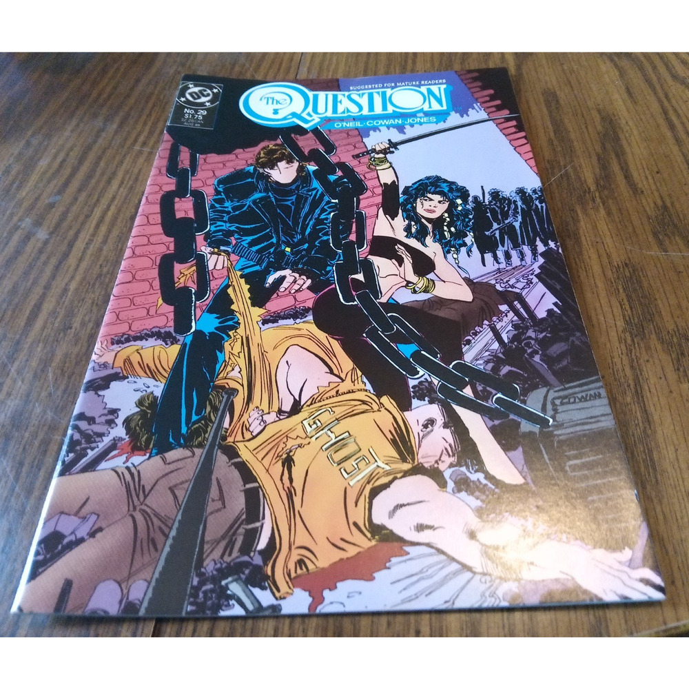 The Question #29 August 1989 DC Comics